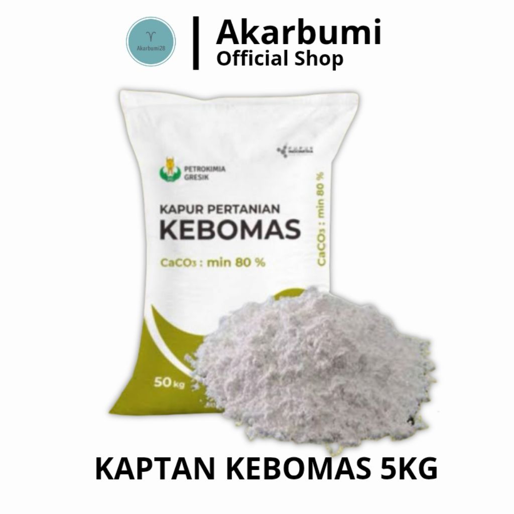 Kaptan Kebomas Dolomit Kebomas Pembenah Tanah 5 kg