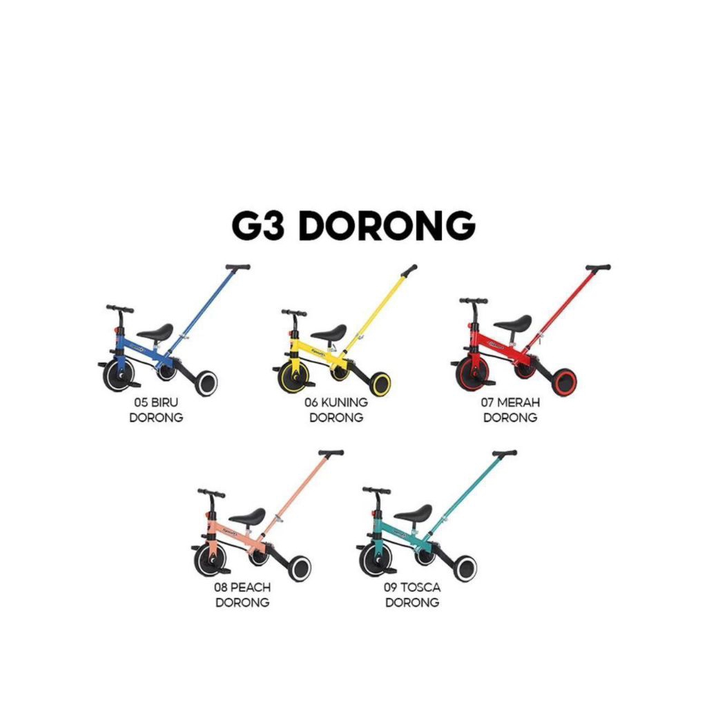 Sepeda Anak Dorong Roda 3