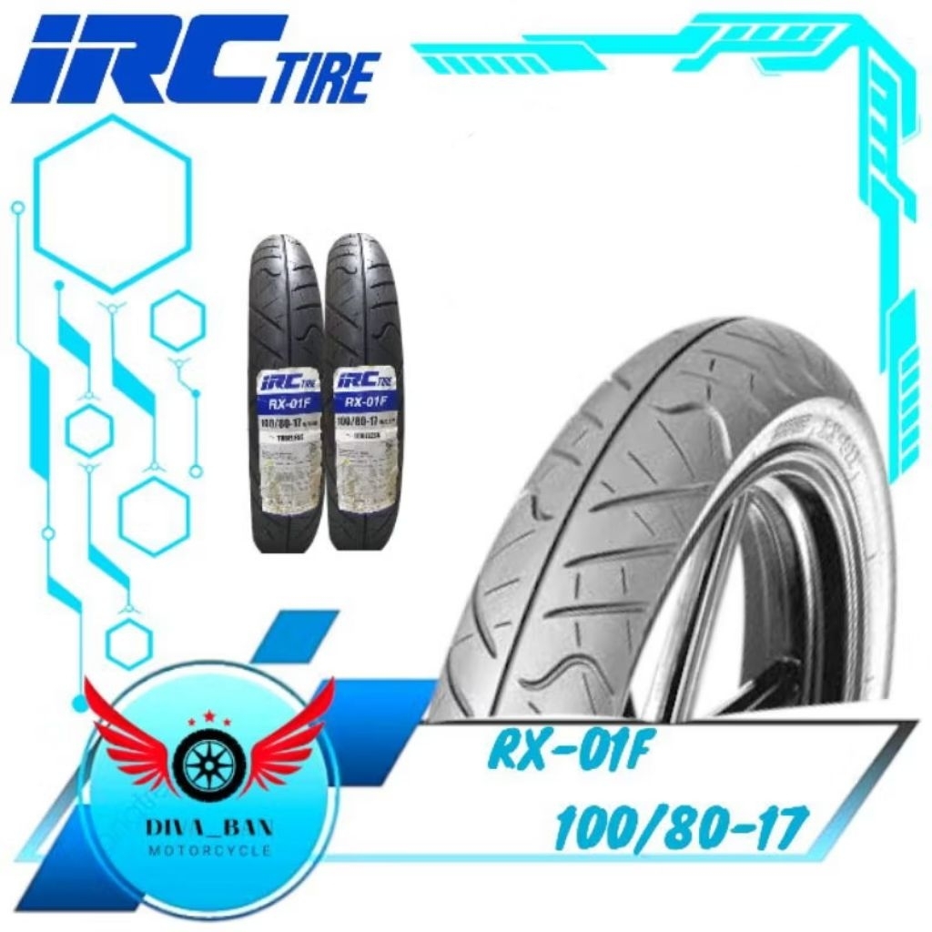 BAN TUBELESS IRC RX-01 100/80-17