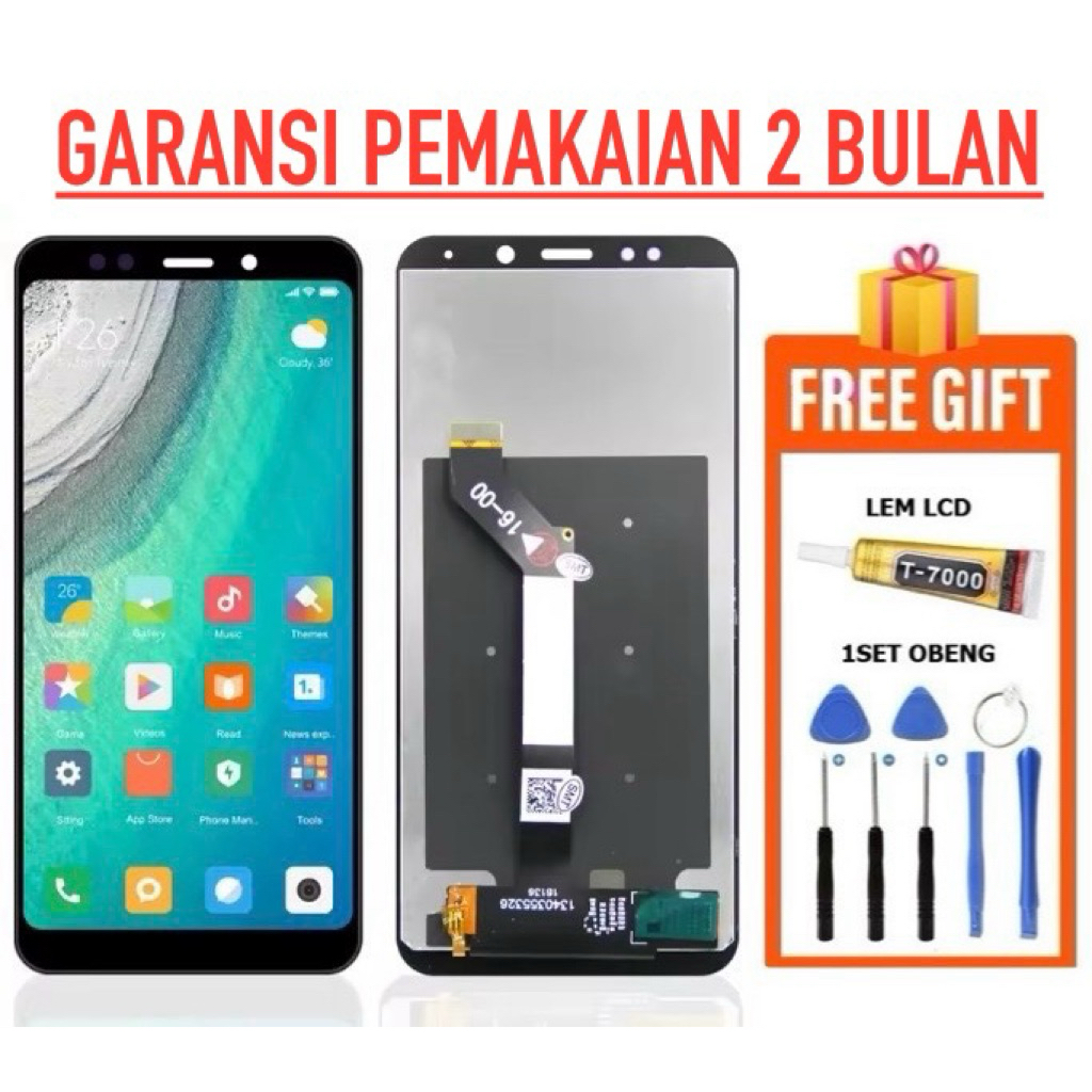 [ORIGINAL] LCD XIAOMI REDMI 5 PLUS FULLSET