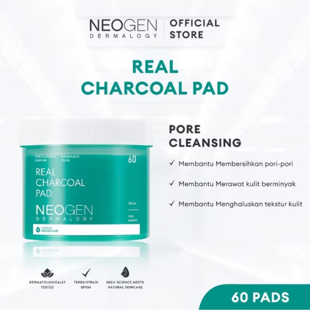Neogen Dermalogy Real Charcoal Pad