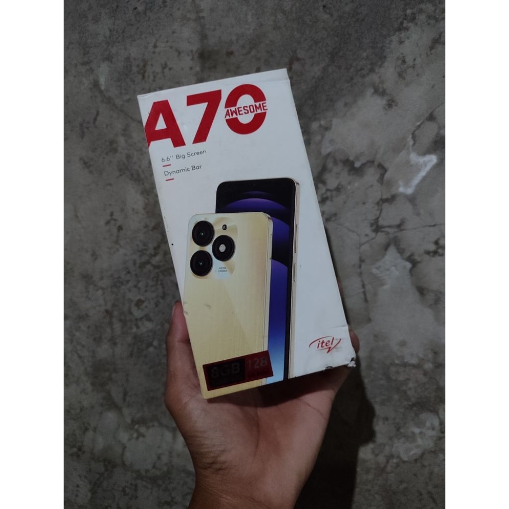 DUS / KOTAK ITEL A70 ORIGINAL SECOND