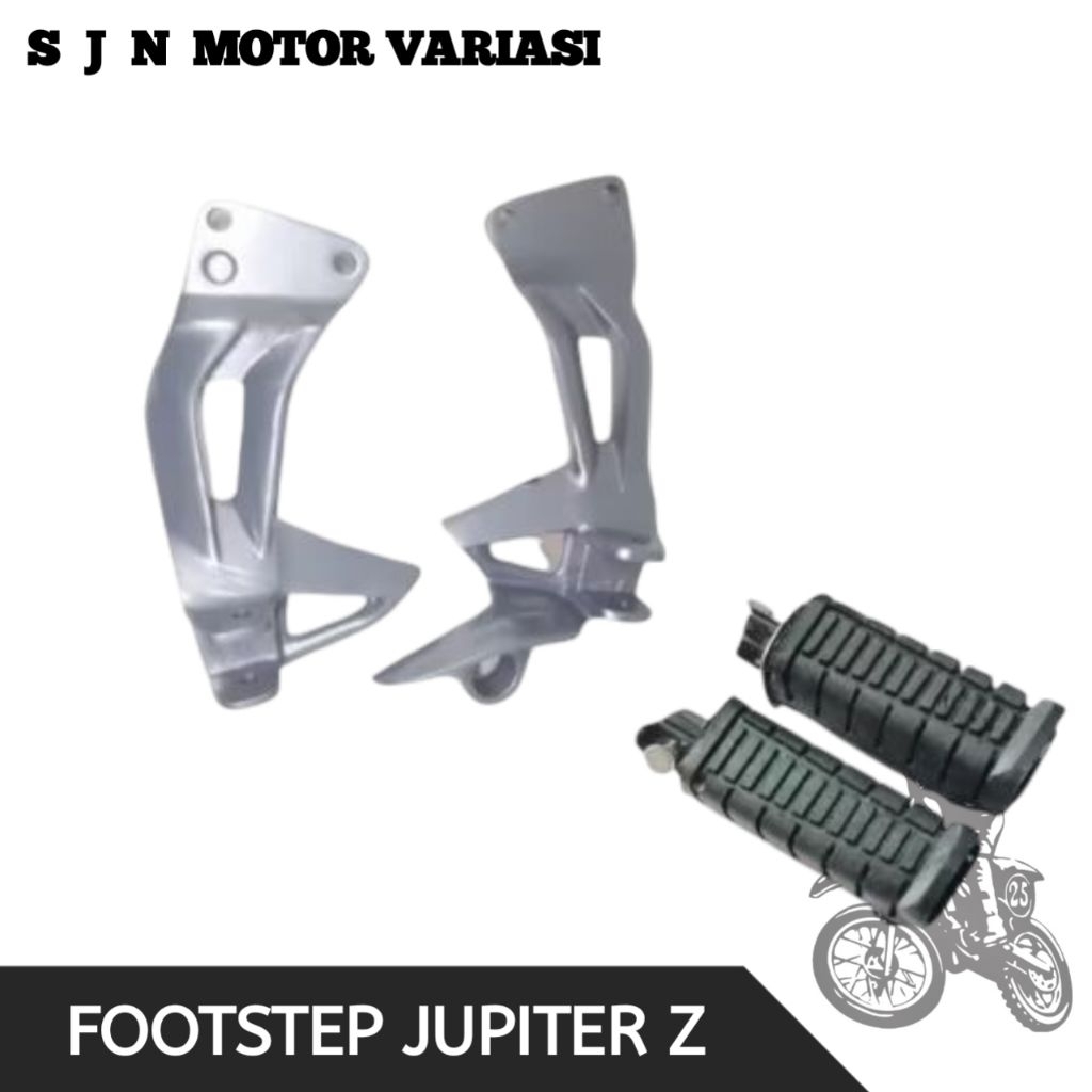 Step Jupiter Z Postep Jupiter Z Footstep Jupiter Z Satu Set High Quality SJN Motor Variasi