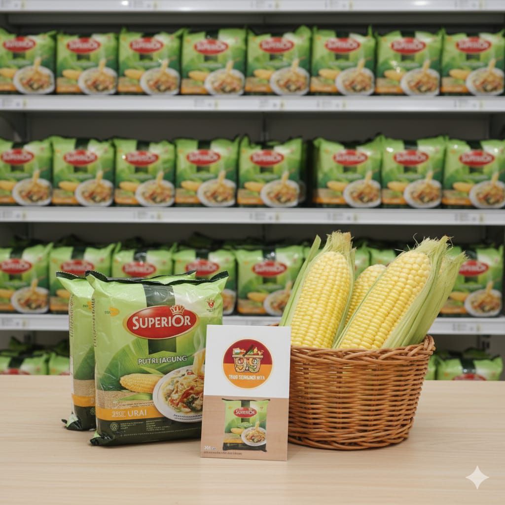 Mie Bihun Superior Putri Jagung 335gr 1 Pak