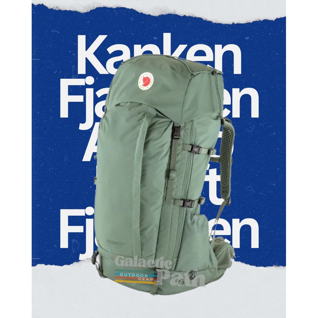 Fjallraven Kanken Abisko Friluft 45 – Tas Gunung / Tas Carrier Hiking 45 Liter Original Unisex