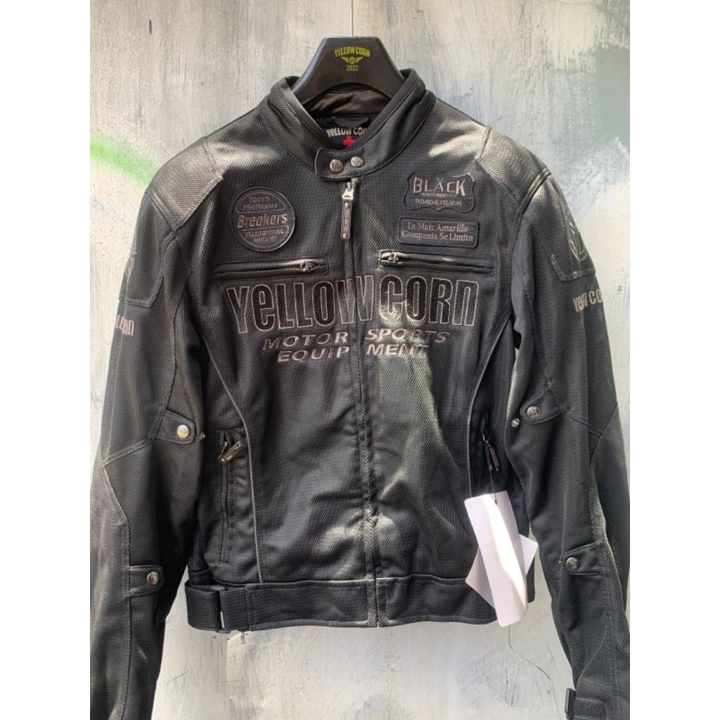 JAKET YELLOWCORN YB2102 BLACKGUNMETAL