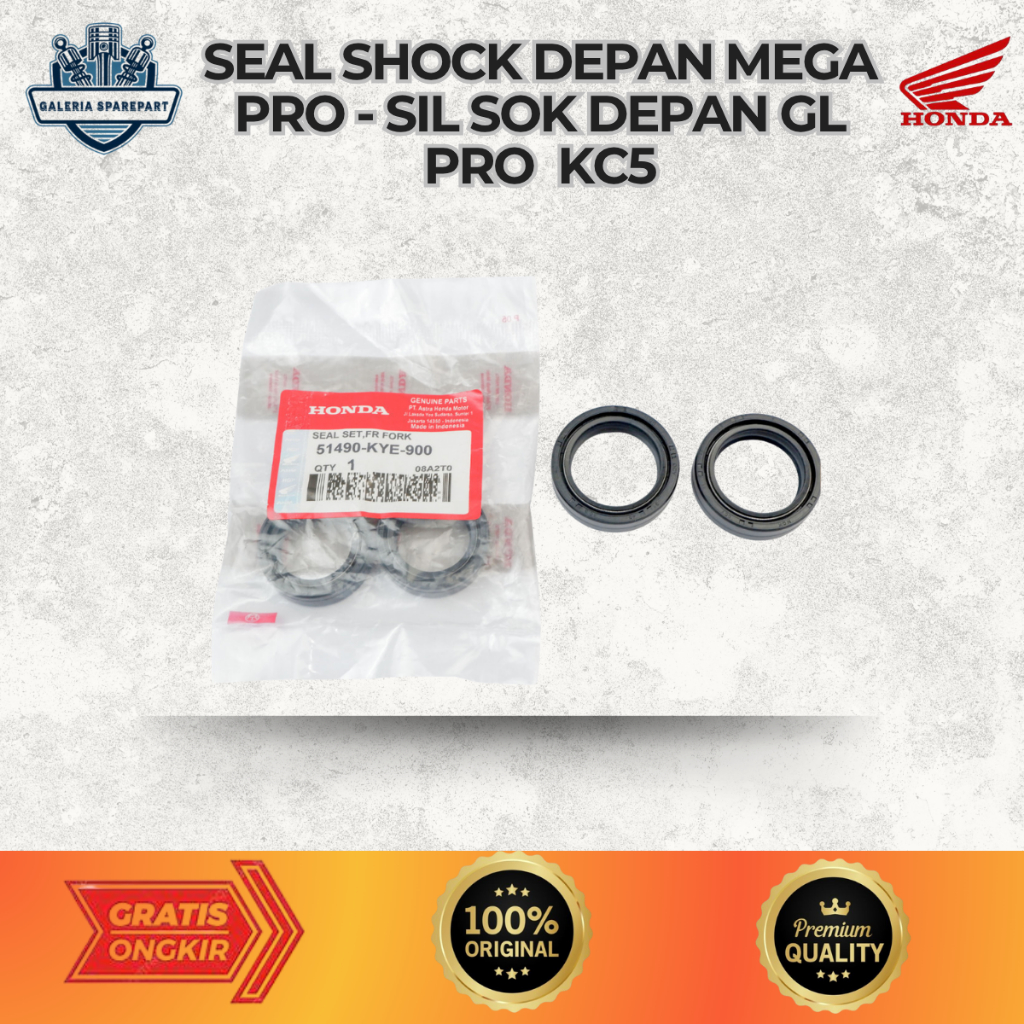 Seal Shock Depan Mega Pro - sil sok depan gl pro - sil sok depan verza ori KC5