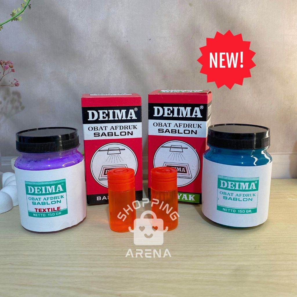 Deima Obat Afdruk Plastik Kertas Sablon Cetak Kertas Plastik Emulsion Screen Kain Emulsi Larutan Pel