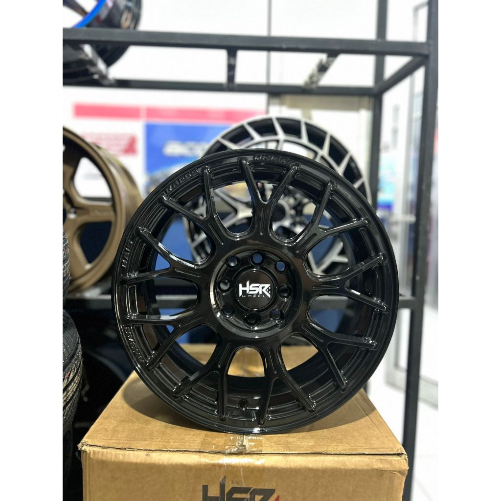 Paketan Velg Hsr Rai-S5 Ring 16 Ban Bridgestone 195 50 R16 For Brio