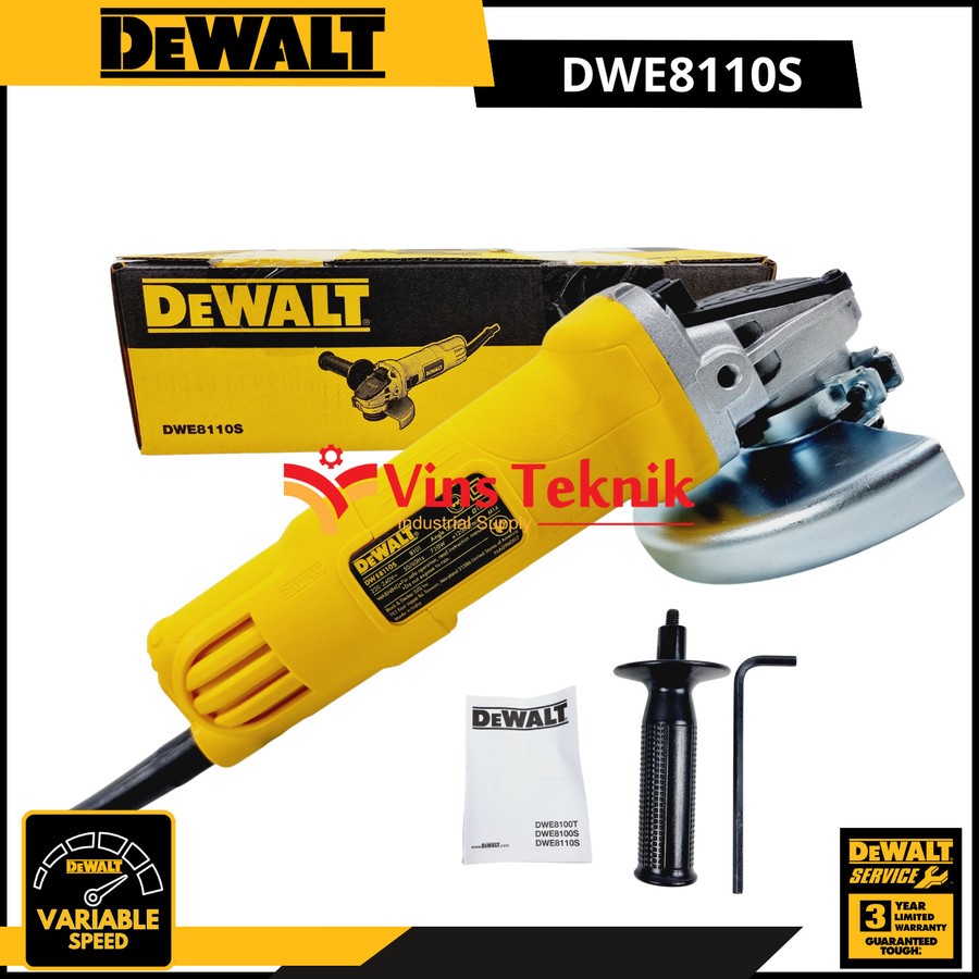 DEWALT DWE8110S Angle Grinder Slide Switch 5" Gerinda 5 inch DWE8110