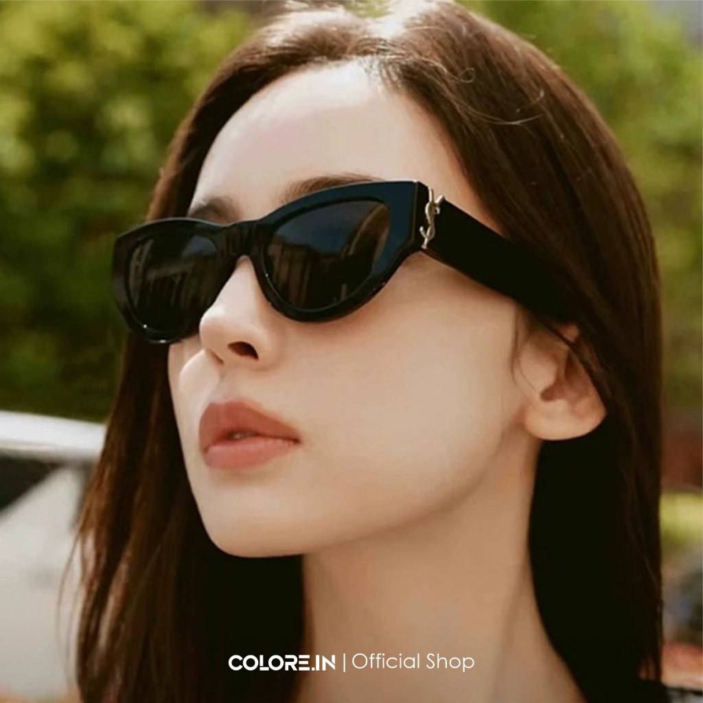 Colore In Kacamata Hitam Sunglasses Anti Silau UV400 Kacamata Hitam Terbaru Bahan PC Pria Wanita Fam