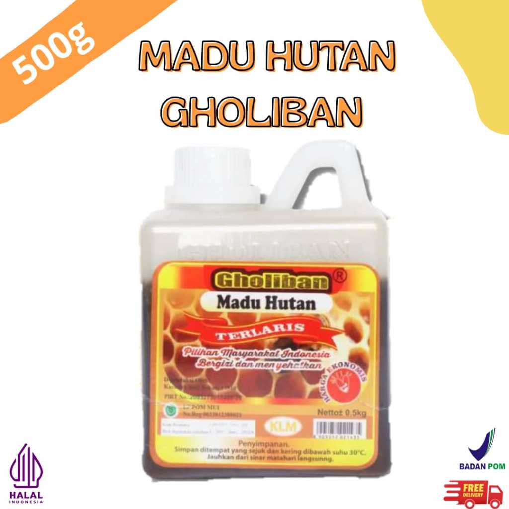 MADU HUTAN GHOLIBAN 500G ASLI - MADU GHOLIBAN ASLI