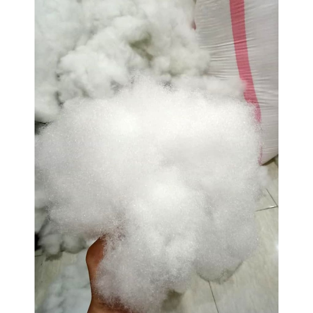 Dakron kapas grade A, dakron HCS, silikon isian bantal dakron boneka termurah