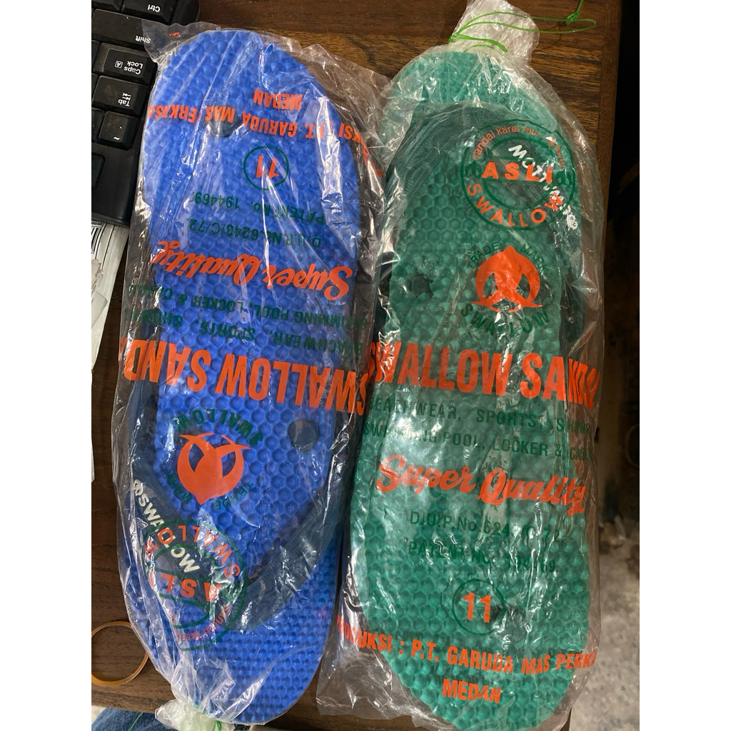 Sandal Jepit Swallow Duri Warna @ 1 pasang