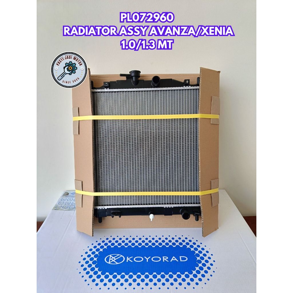 RADIATOR TOYOTA AVANZA XENIA LAMA 1300 1000CC MANUAL TAHUN 2004 2011 KOYORAD PL072960
