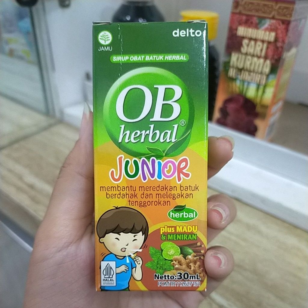 OB Herbal Junior Obat Batuk Berdahak Herbal Anak 30 ml