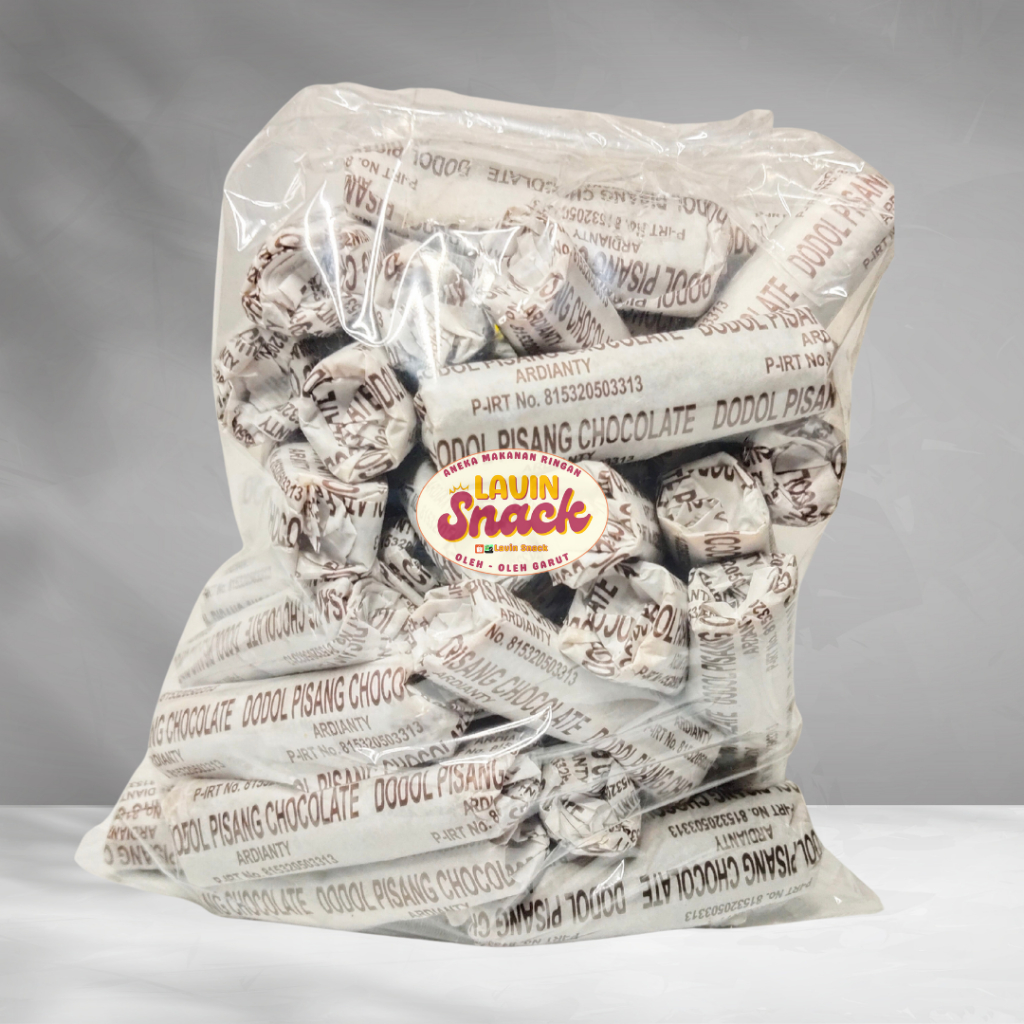 Dodol Garut Rasa Pisang Cokelat/ Dodol Pisang/ Dodol Garut 500gram