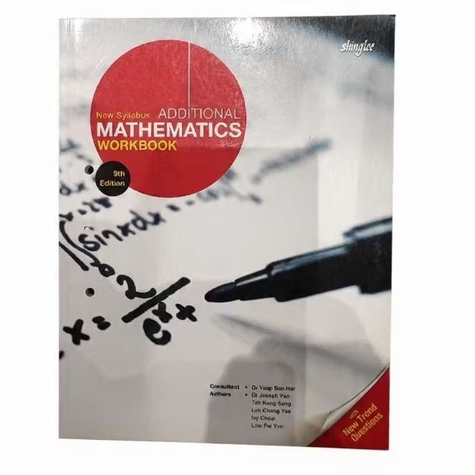 Buku MATHEMATICS Workbook 9th Edition, New Syllabus Shinglee Publisher