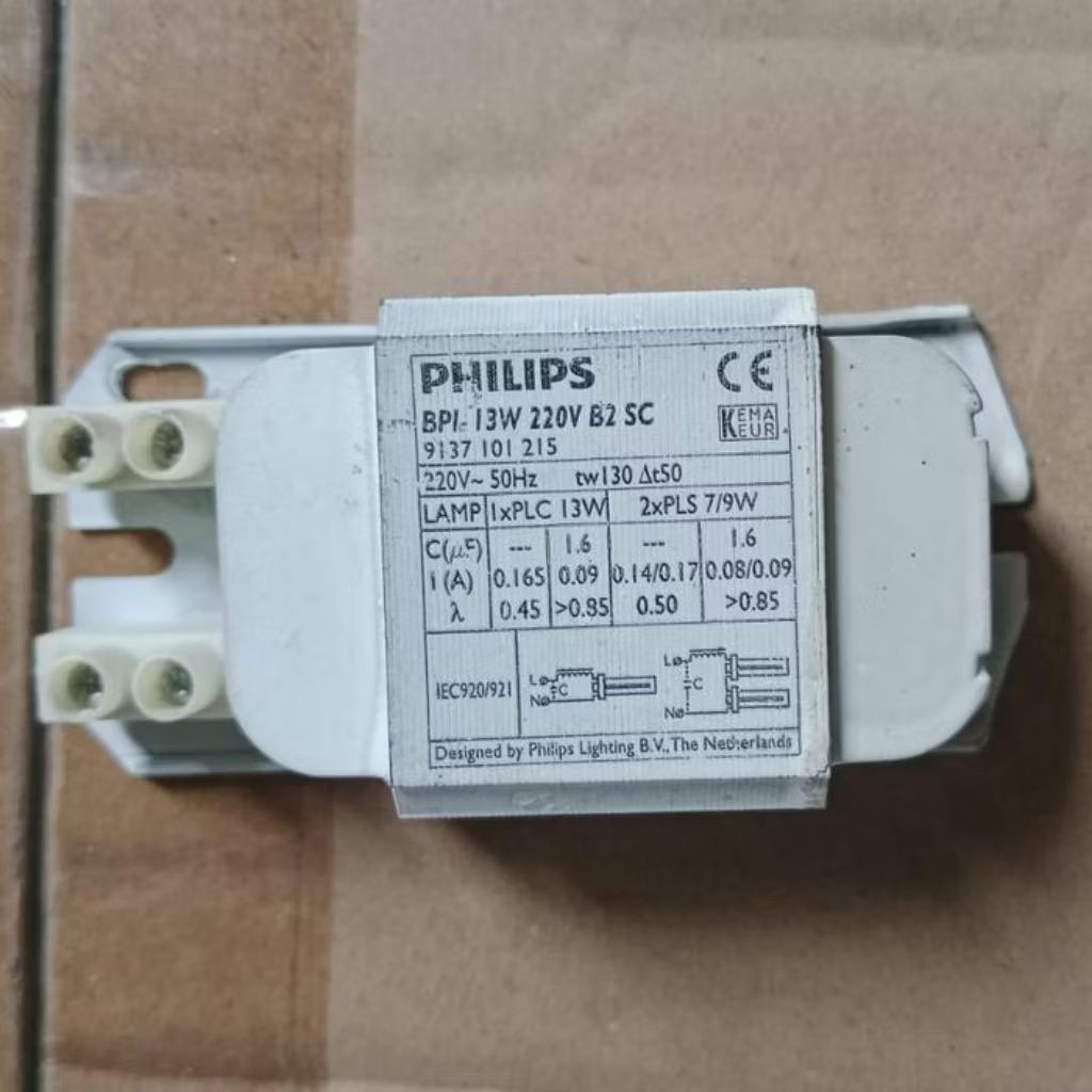 Ballast BPL 13w Philips trafo ballast lampu PLC 13w