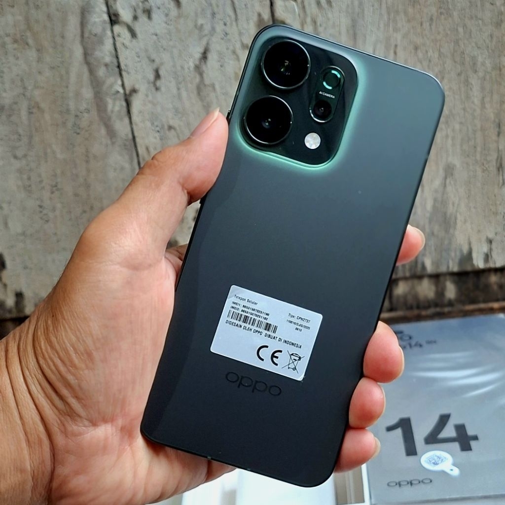 Oppo Reno 14 5G ram 12/256 Second Fullset