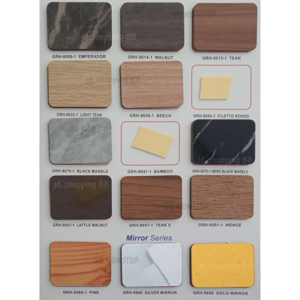 ACP 3MM UNISPACE BY.GRH Wood Series- Luar/Dalam Kota Harap Chat Terlebih Dahulu