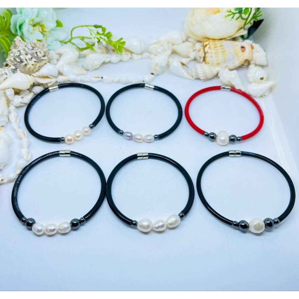 Oleh Oleh Khas Lombok NTB Gelang Kabel Mutiara Air Tawar