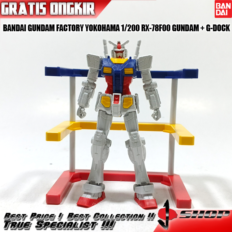 BANDAI GUNDAM FACTORY YOKOHAMA 1/200 RX-78F00 GUNDAM + G-DOCK NONSCALE2