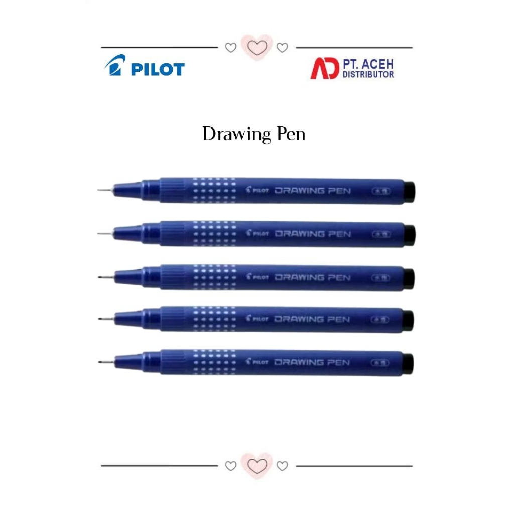Pilot Drawing Pen 0.2- 0.3/Drawing/Pilot black