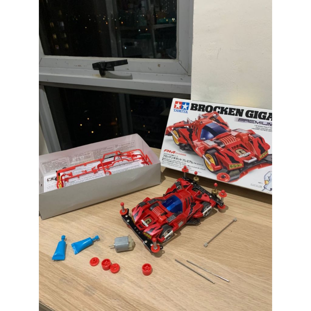 Tamiya Broken Gigant Red Original Preloved Japan