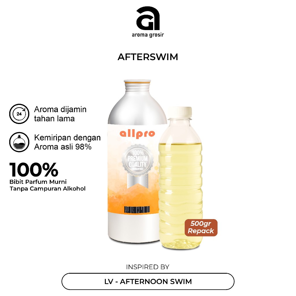 BIBIT PARFUM AFTERSWIM INSPIRED BY ELVI - AFTERNOON SWIM ALLPRO