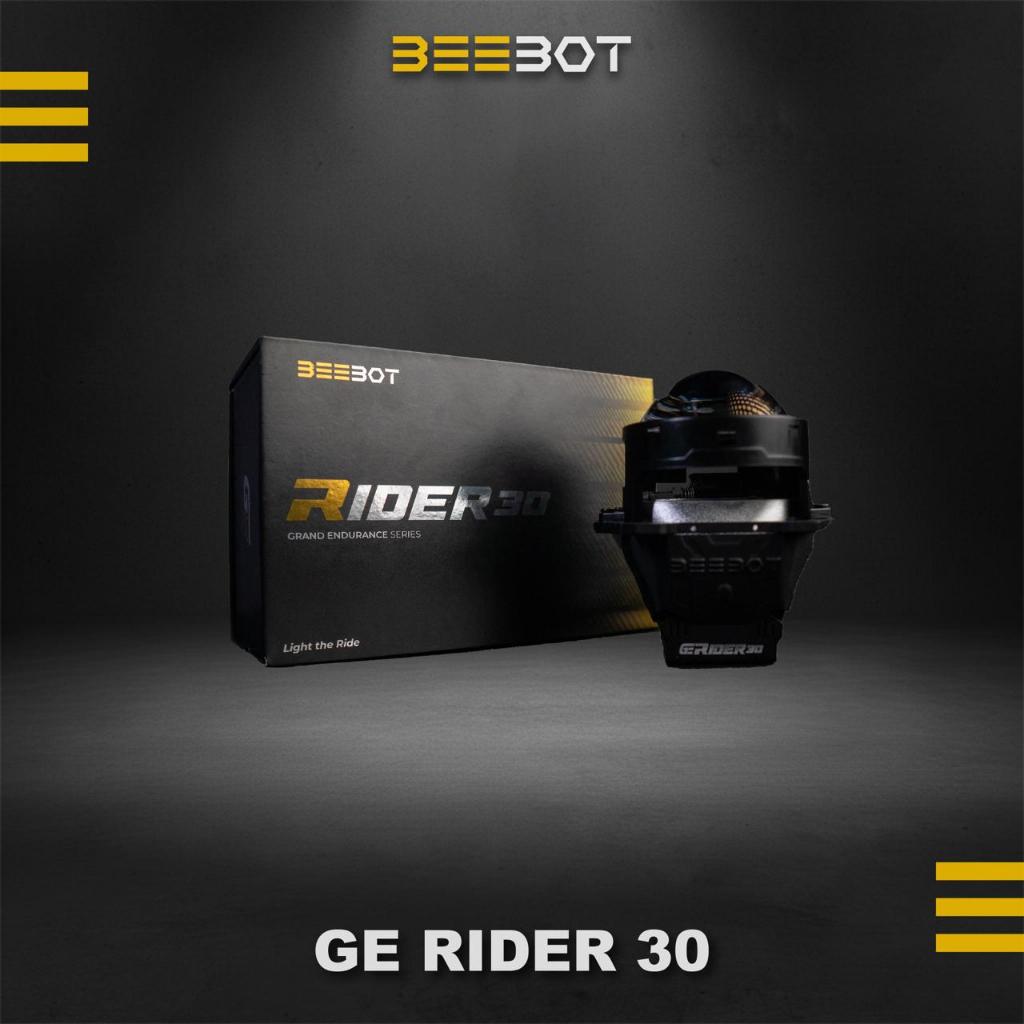 Beebot GE RIDER 30 Lampu Motor Biled – Projie LED Headlamp 3 Inch Mobil 55W/65W Flat Cut Off | Plug 