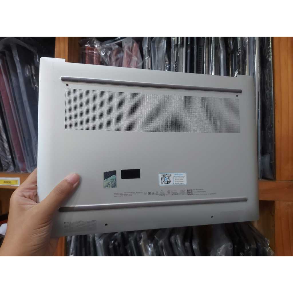 Bottom Case HP Pavilion Plus Laptop 14-ew0020TU 14 Inch 14-ew Second Copotan Original 14 Inch Silver