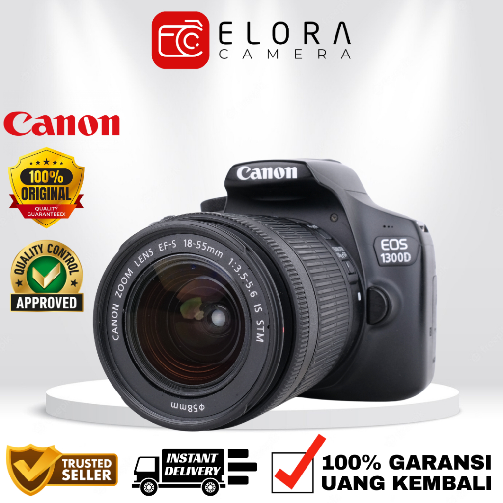 Canon EOS 1300D Kit 18-55mm / Kamera DSLR Canon EOS 1300 D Kit 18-55 mm / Canon 1300D 1300 D Kit