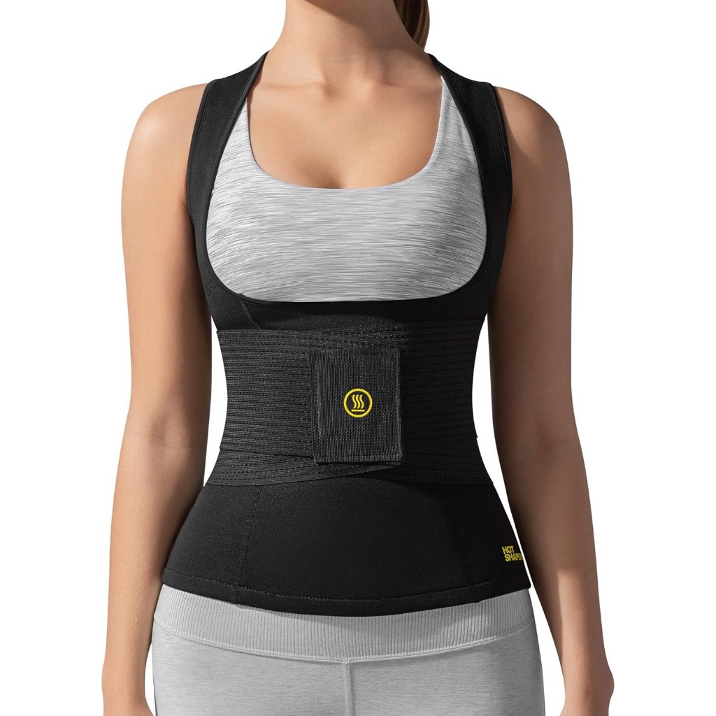Korset Pelangsing Pengecil Perut Buncit Hot Shaper Cami Waist Trainer Corset Pembakar Lemak Olahraga