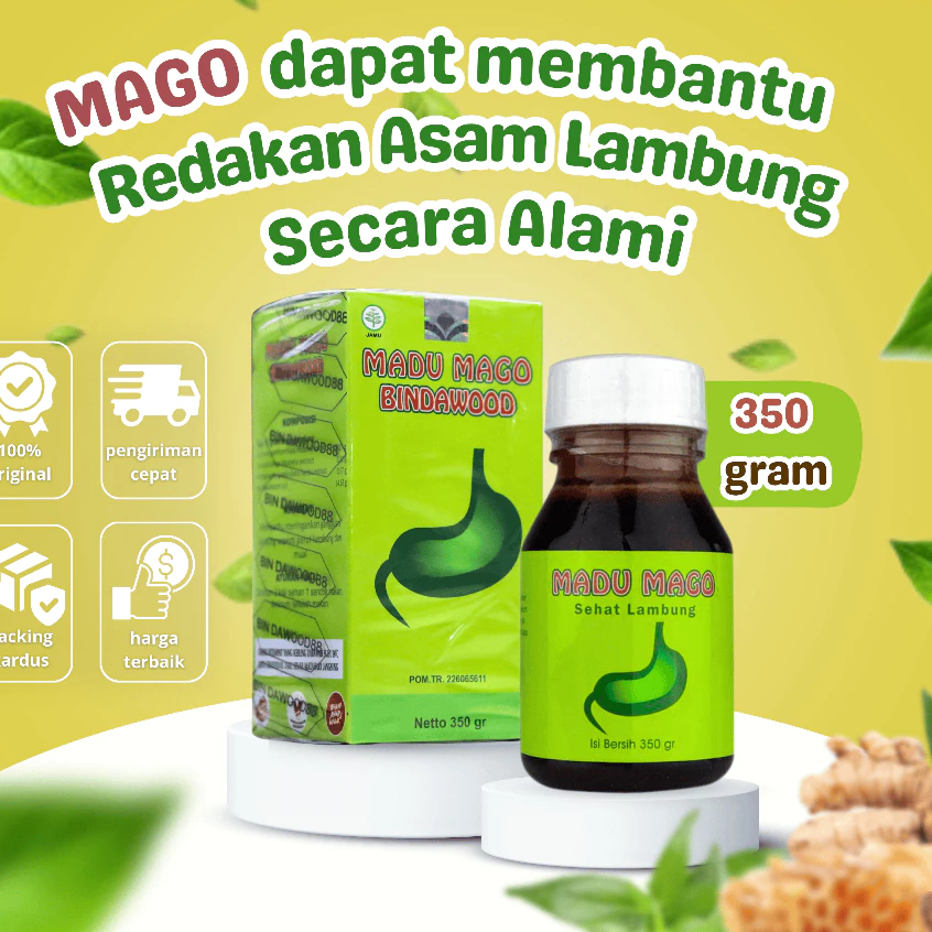 Madu Mago - Madu Maag - Madu Asam Lambung - Obat Maag Herbal