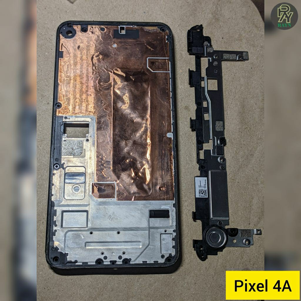 frame lcd frame tengah gogle pixel 4a 5G original copotan