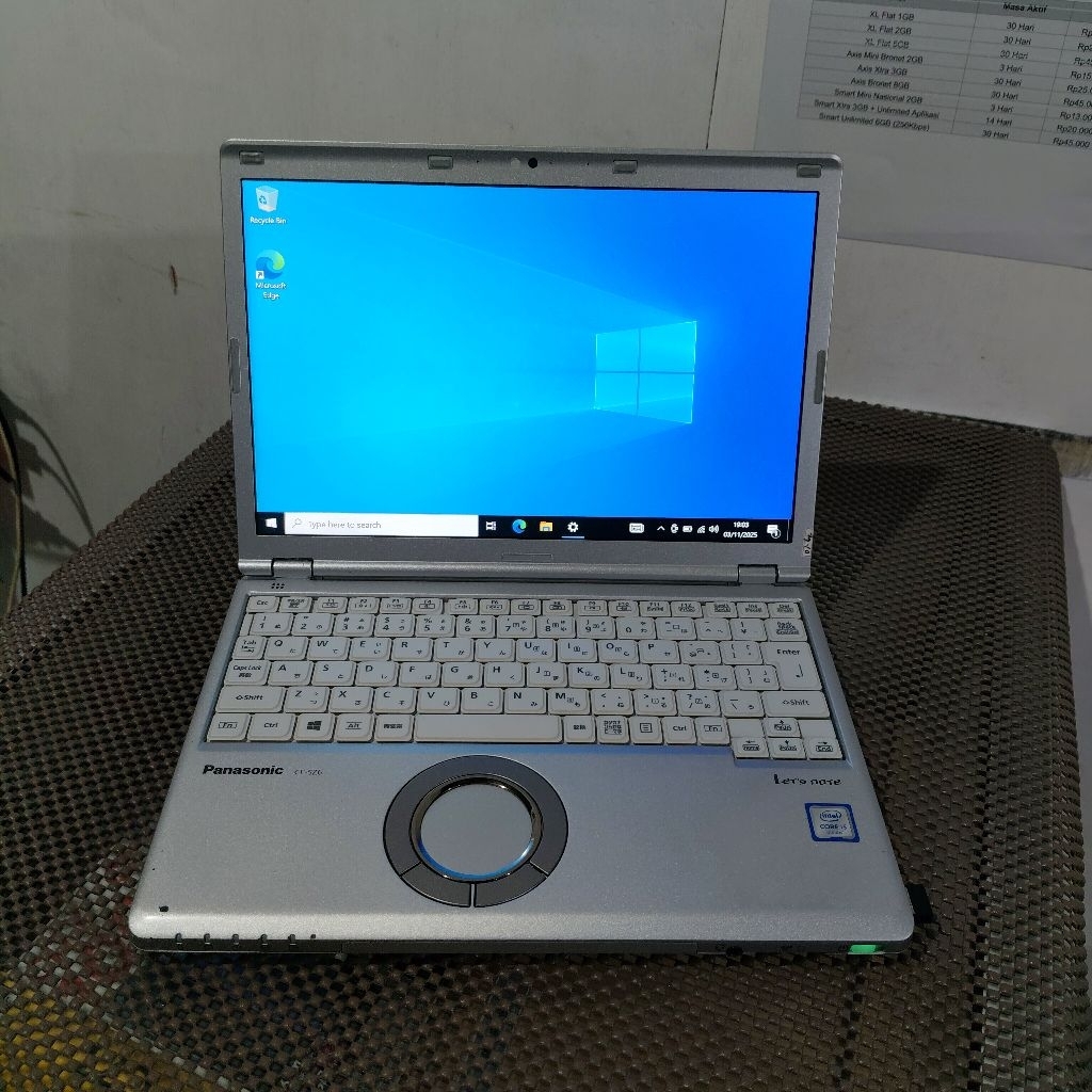 Langka Laptop Bekas Panasonic CF-SZ6 Let's Note Core i5 RAM 8GB 256GB SSD siap Pakai Garansi