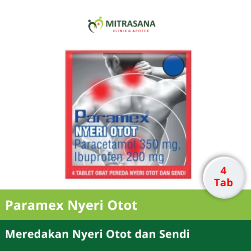 Paramex Nyeri Otot - Meredakan Nyeri Otot dan Sendi