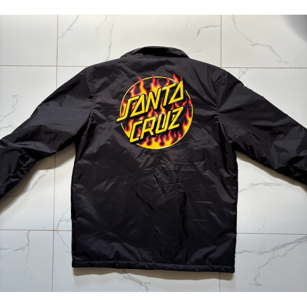 COACH JACKET SANTA CRUZ X THRASHER