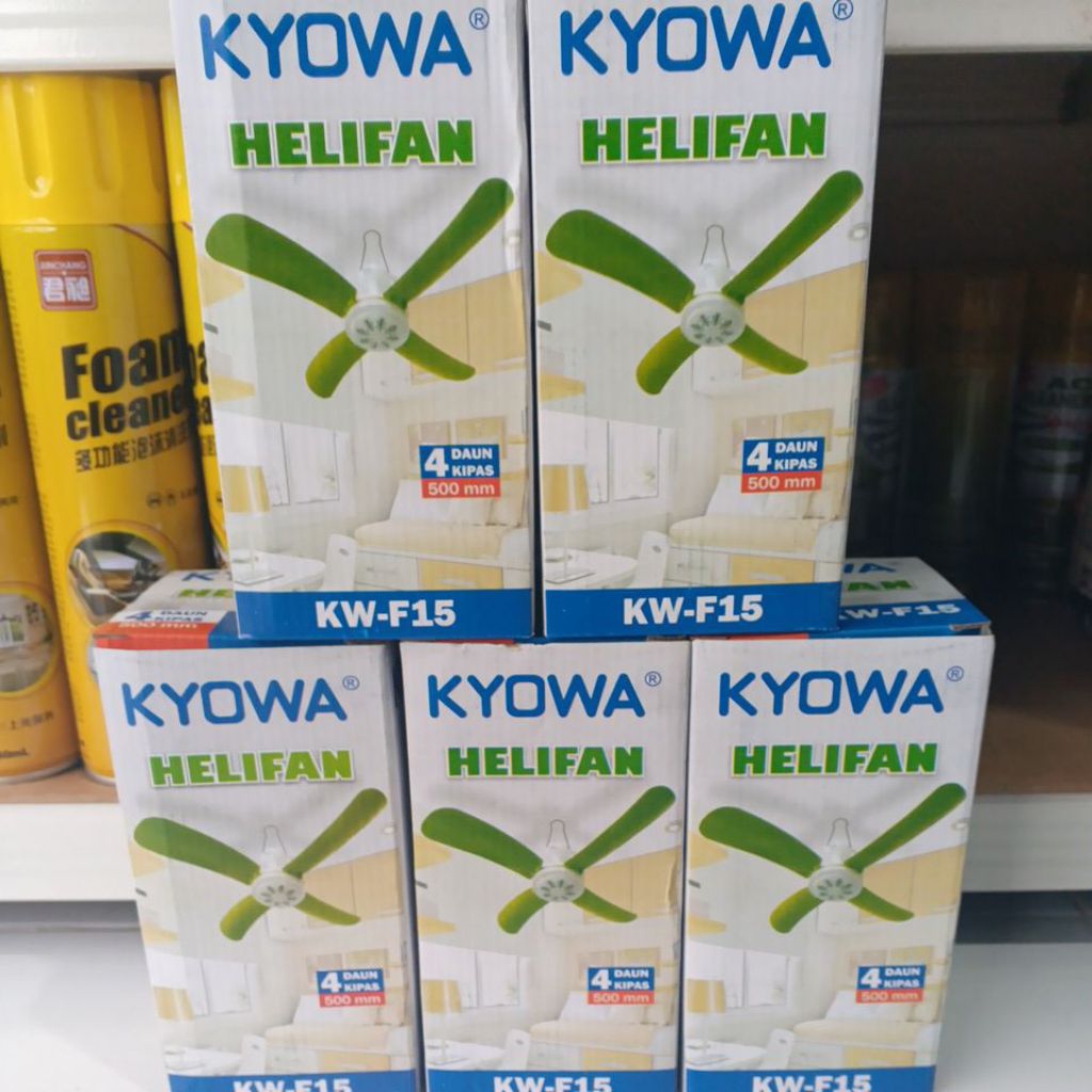 kipas angin gantung 15 wat kyowa helifan