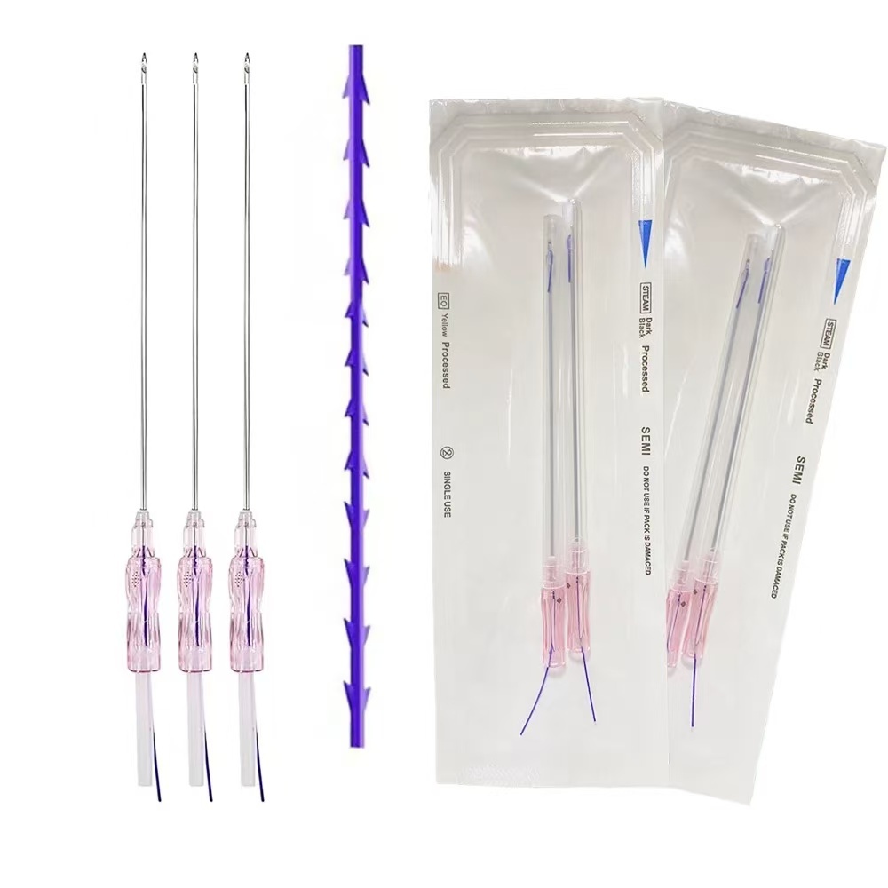 20 buah-PclBenang Fishbone Pengencangan Wajah 18g*100mm