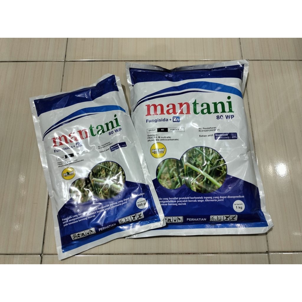 fungisida + Zn MANTANI 80 WP || fungisida MANKOZEB 80%