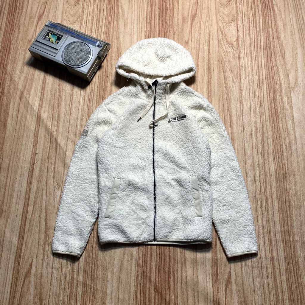 ZIP-HOODIE SHERPA LUAR TOPT