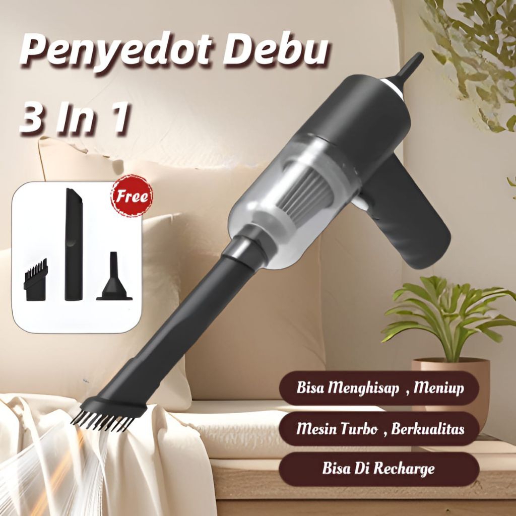 Vacuum Cleaner Portable Alat Penyedot Debu  Serbaguna Mobil Vakum Pembersih•Toko13.olshop•