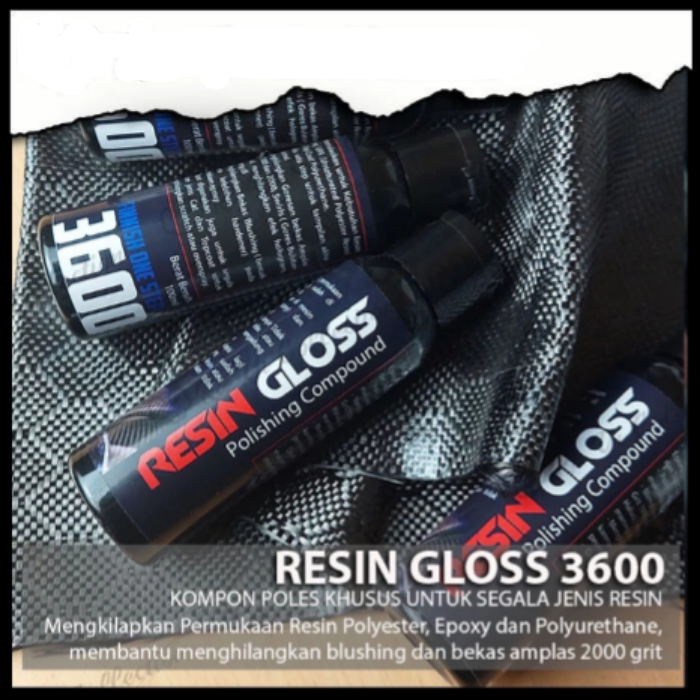 Ready RESIN GLOSS 100ml RESIN KILAP / OBAT POLES Resin Gloss Polishing Compound