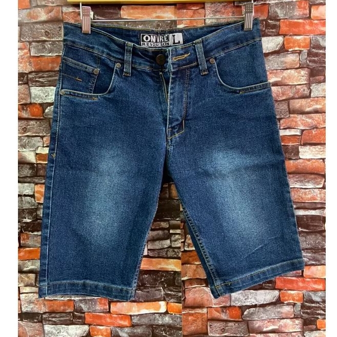(01)ONFIRE SALE,,, CELANA JEANS PENDEK PRIA CELANA DISTRO ONFIRE ORIGINAL