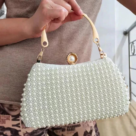 Tas Pesta Mutiara Wanita Tas Kondangan Mewah Pesta Wanita Kristal Cantik Untuk Pesta Kondangan