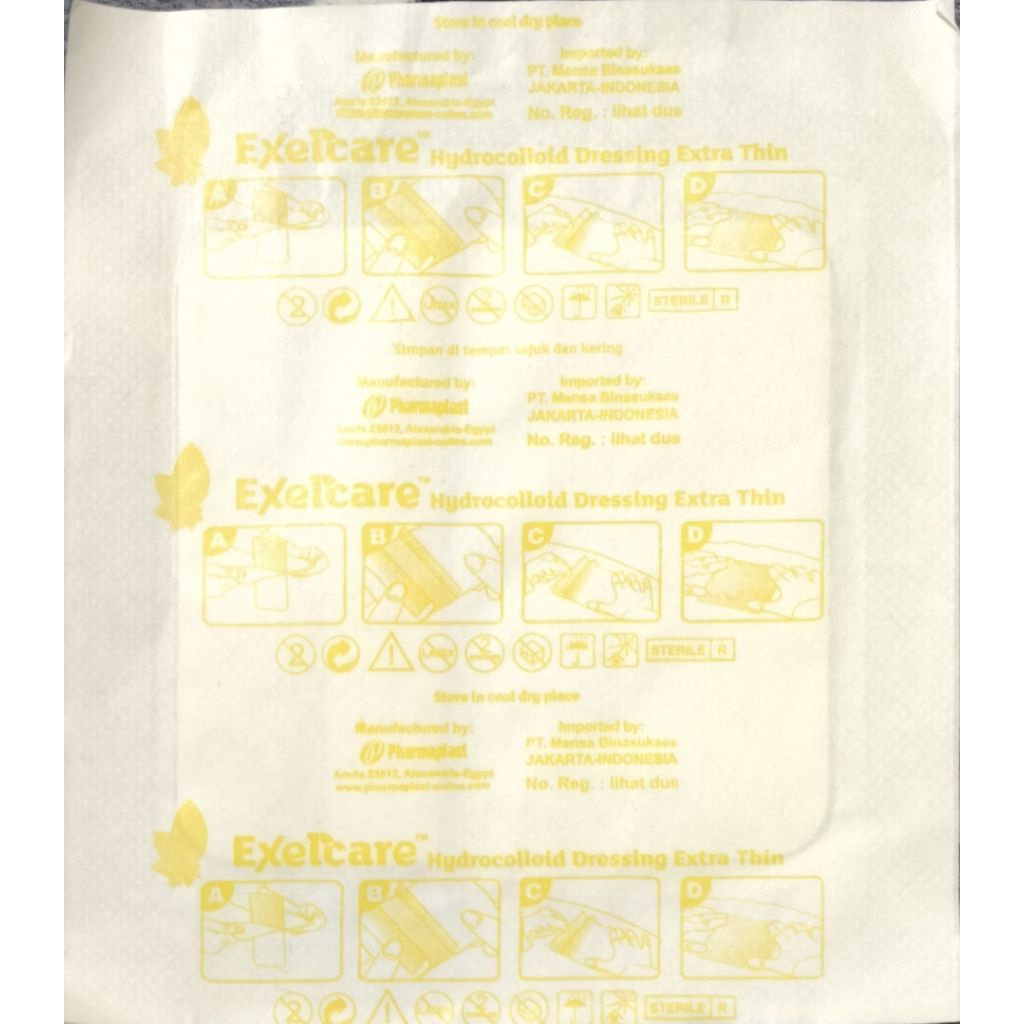 Exelcare Hydrocolloid / Hidrokoloid Luka