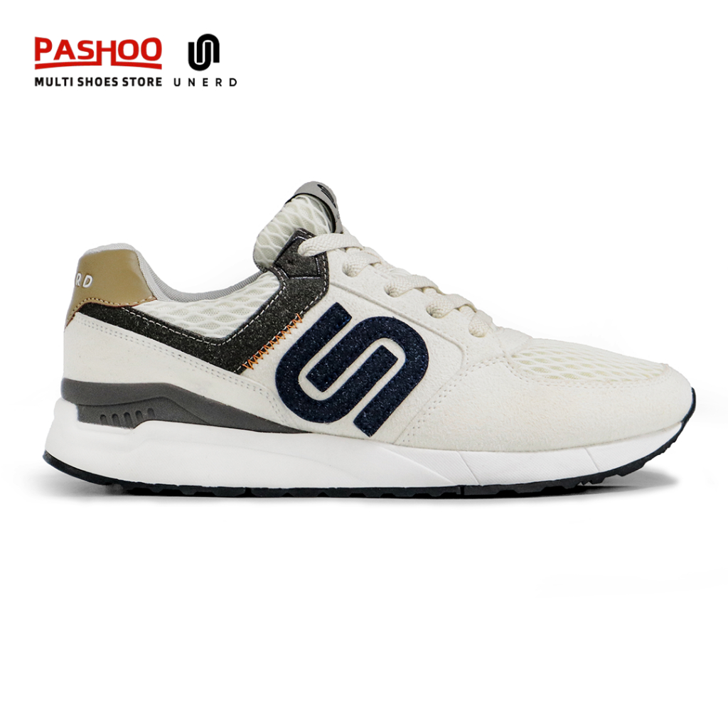 UNERD | DHIGH V2 VINTAGE WHITE | Sepatu Sneakers Pria Wanita