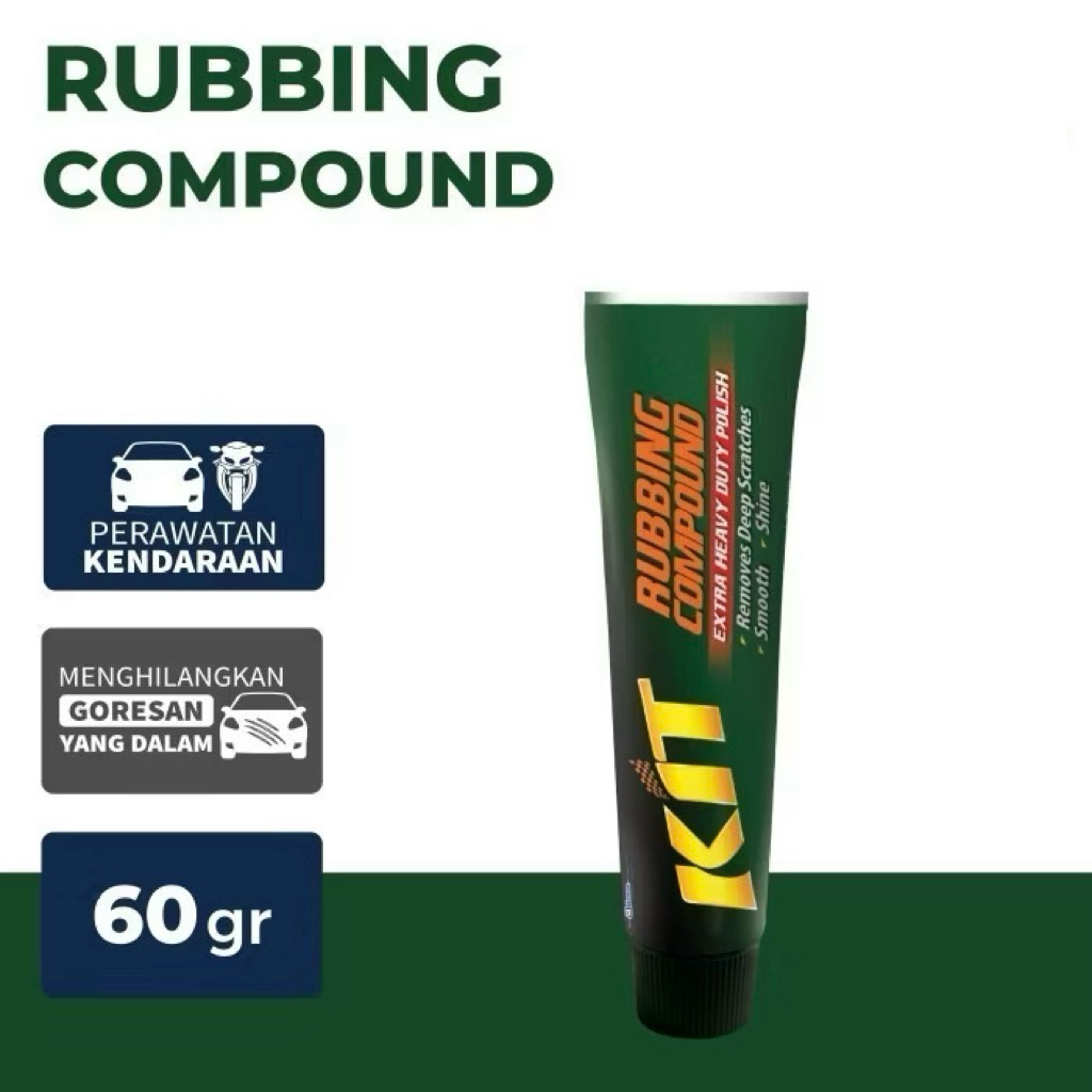 KIT Rubbing Compound Kompon Baret Mobil Motor 60gr